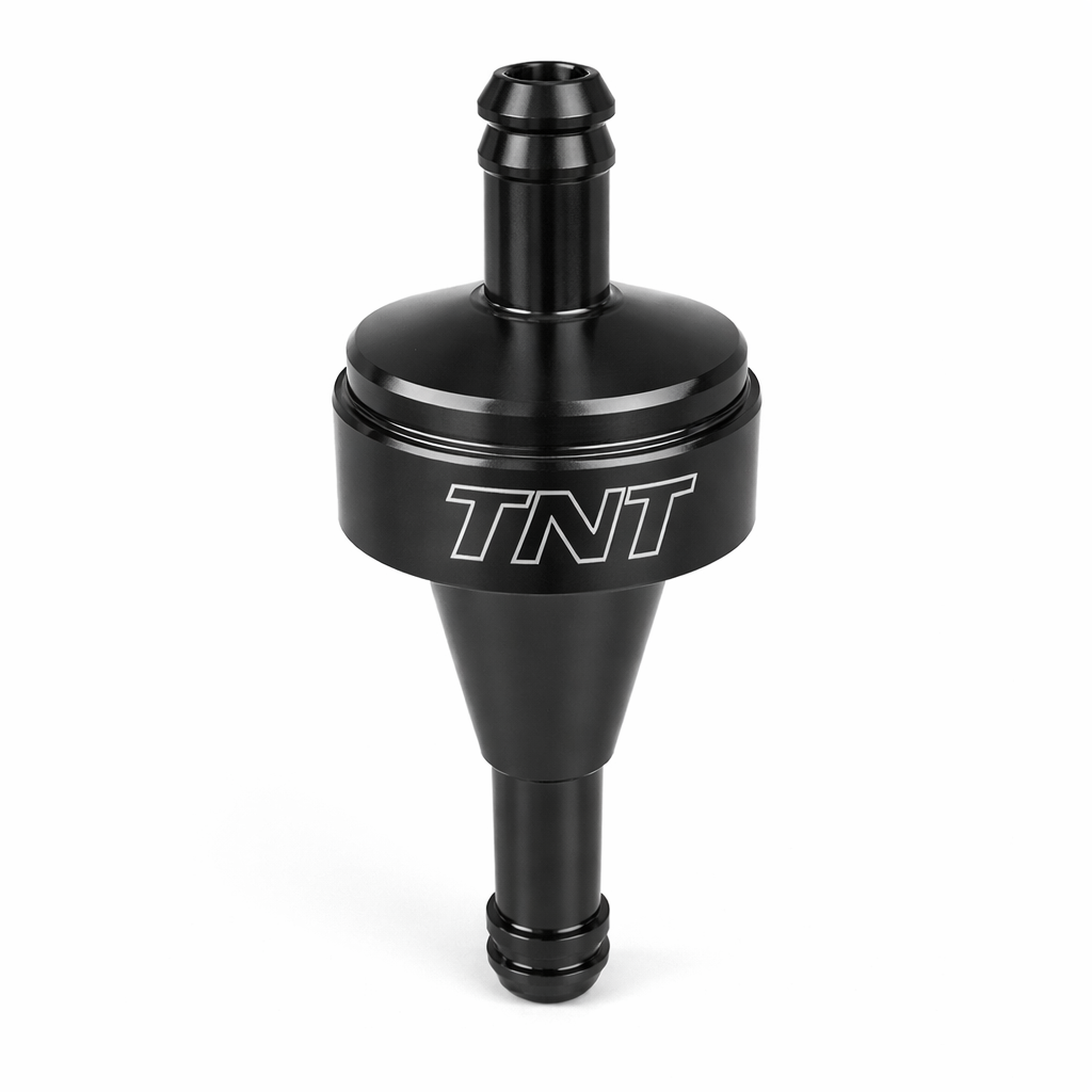 Bränslefilter/bensinfilter CNC 6 mm aluminium