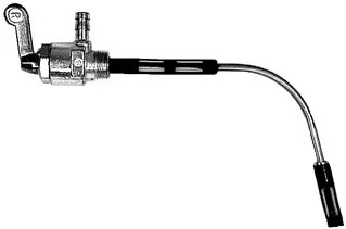 Bensinkran vinkelanslutning