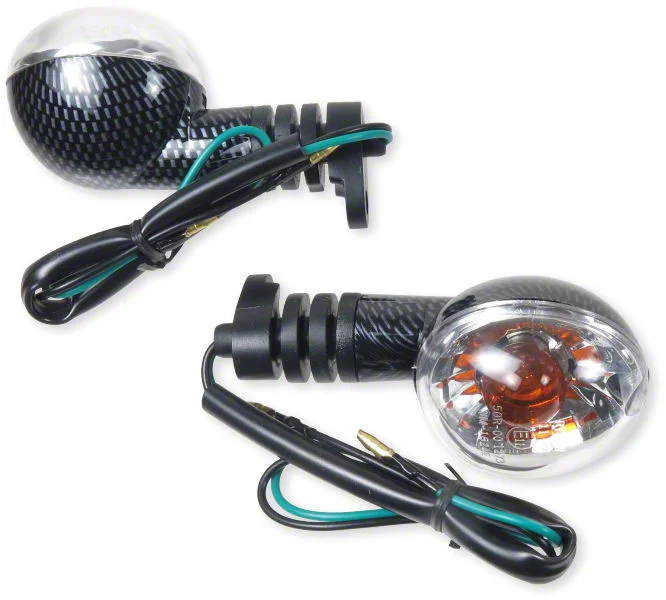 Blinkersset Universal Carbon