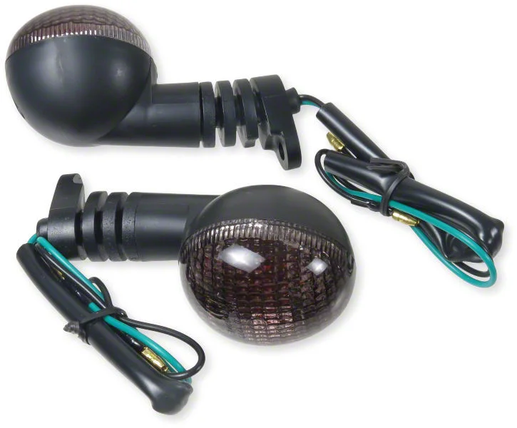 Blinkersset Universal Rökfärgad