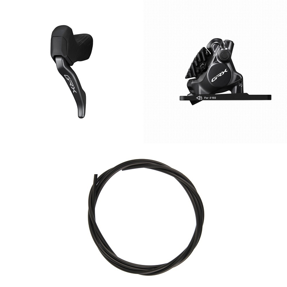 SHIMANO GRX Skivbromsset BR-RX820 + BL-RX825 Vänster/fram