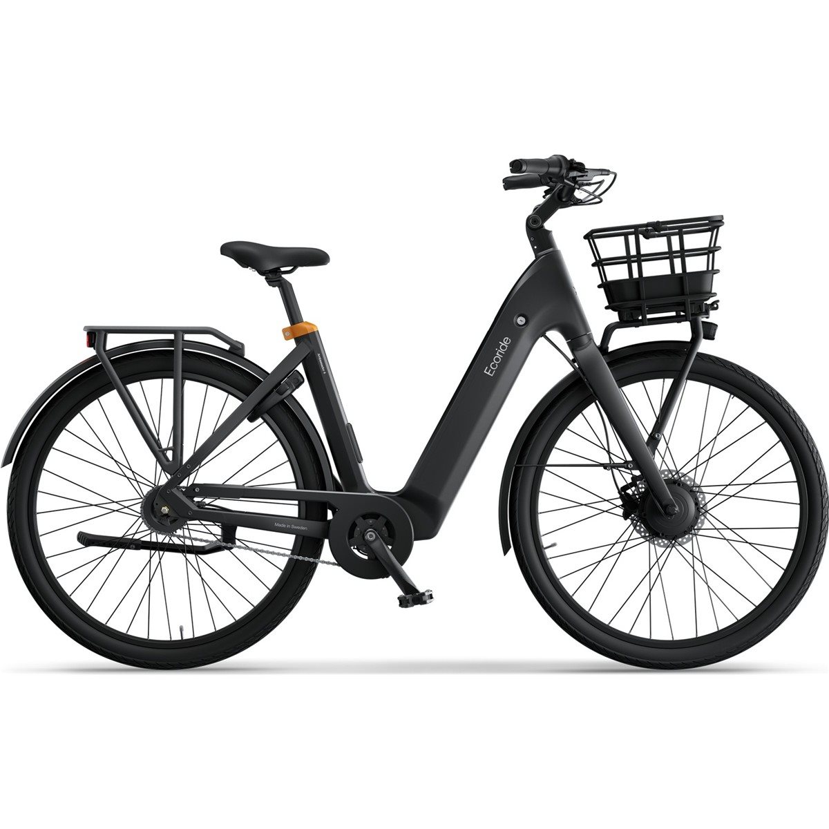 Elcykel Ecoride Ambassador 4 Navmotor, Kedja, Fotbroms
