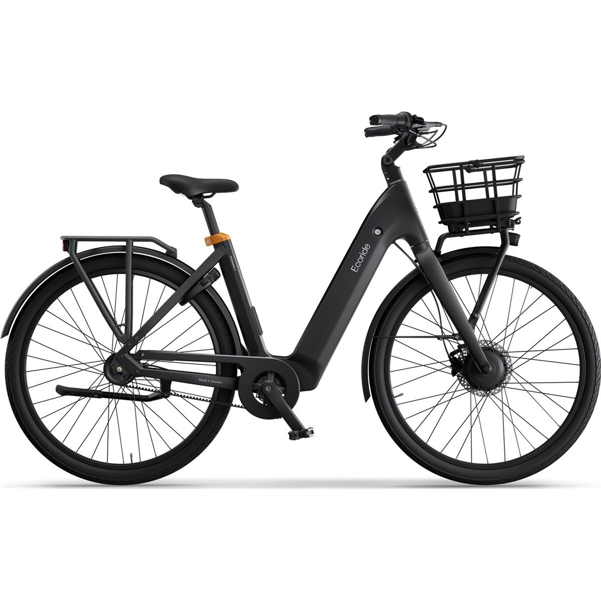 Elcykel Ecoride Ambassador 4 Navmotor, Remdrift, Fotbroms