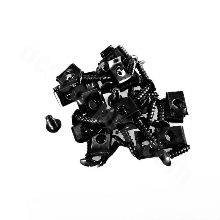 Kåpskruvar med clips (M5) M5x15 inkl skruv