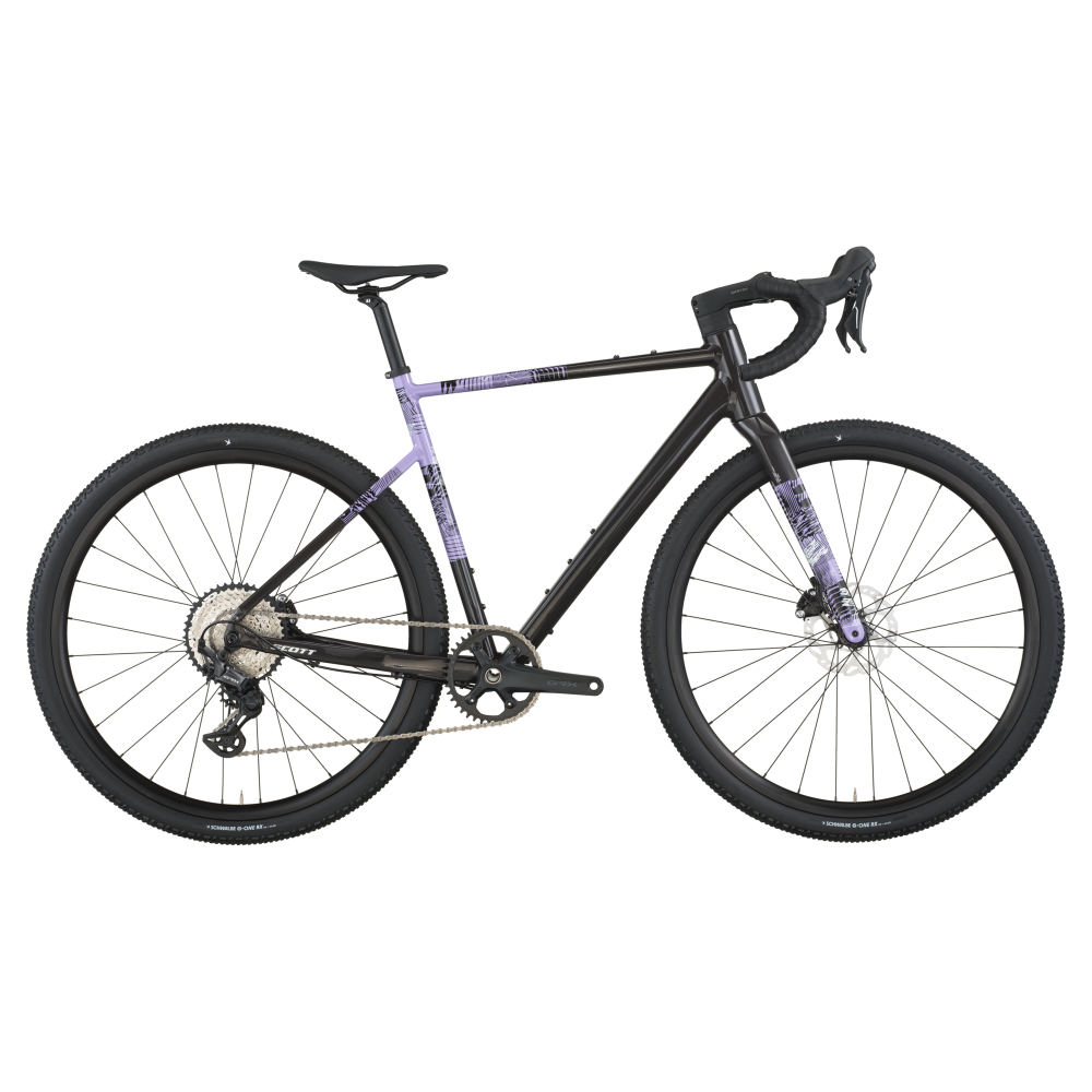 Gravelbike Scott Speedster 10 Black/Tulip Purple