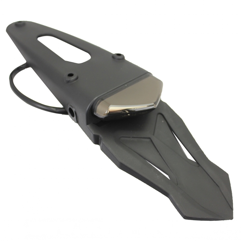 Bakskärm med Baklykta