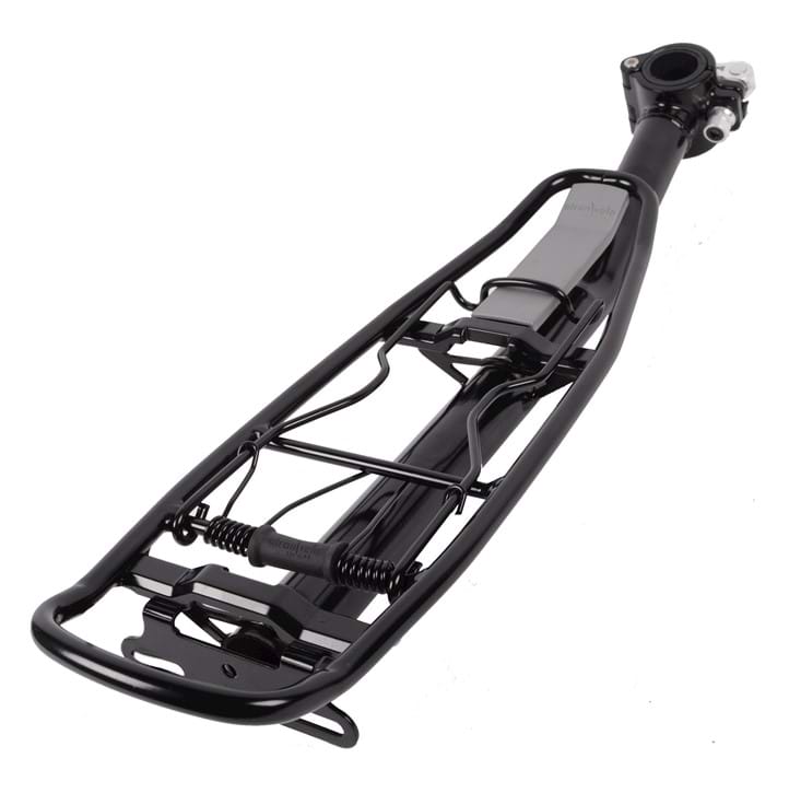 Pakethållare Atran Active AVS/klämma sadelstolpe (max 10 kg) alu Svart (1449-4)