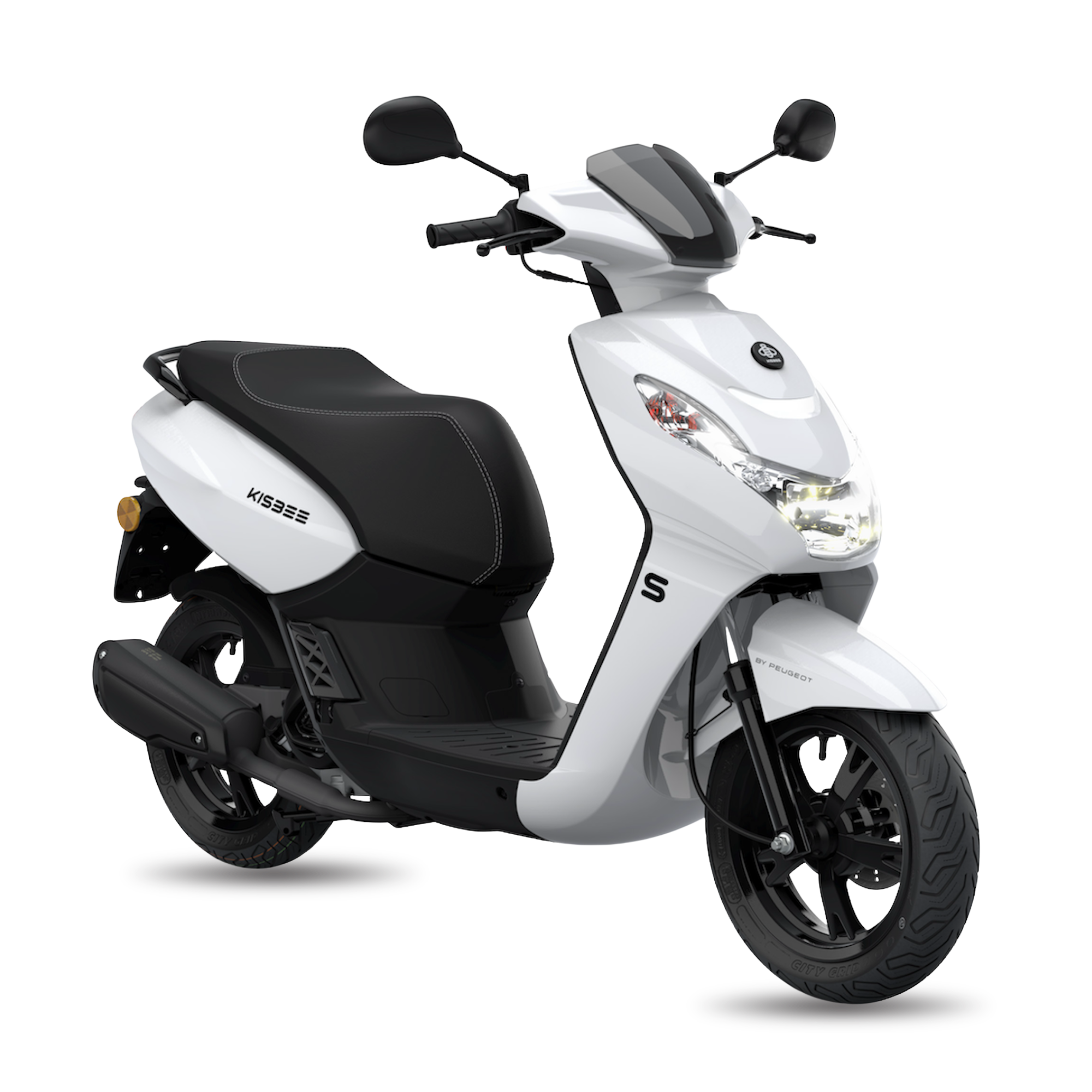 Peugeot Kisbee Icy white Euro5+