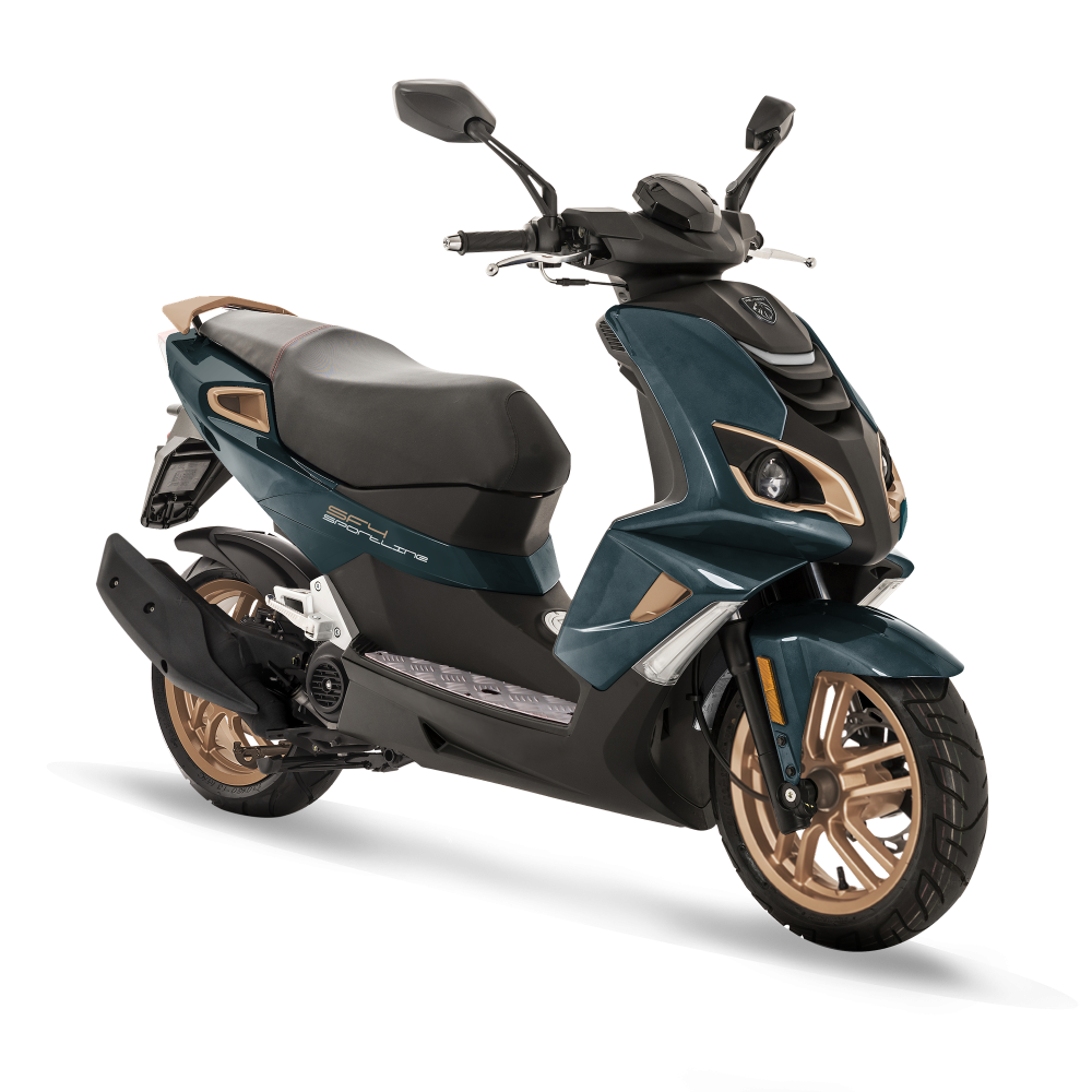 Peugeot Speedfight 4, Sportline, Midnight Green