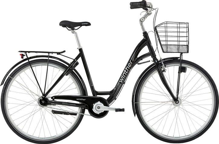 Winther Shopping 48cm 7v blank svart