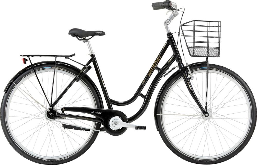 Winther Classic Dam 7v svart