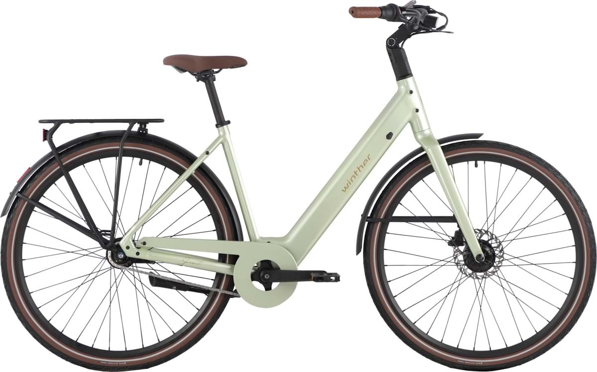 Winther Spirit 7v Shimano Nexus Blank grön