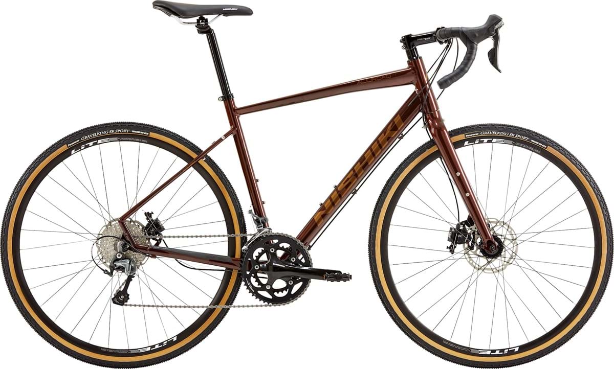 Gravelbike Nishiki Allroad 20in Mahognybrun