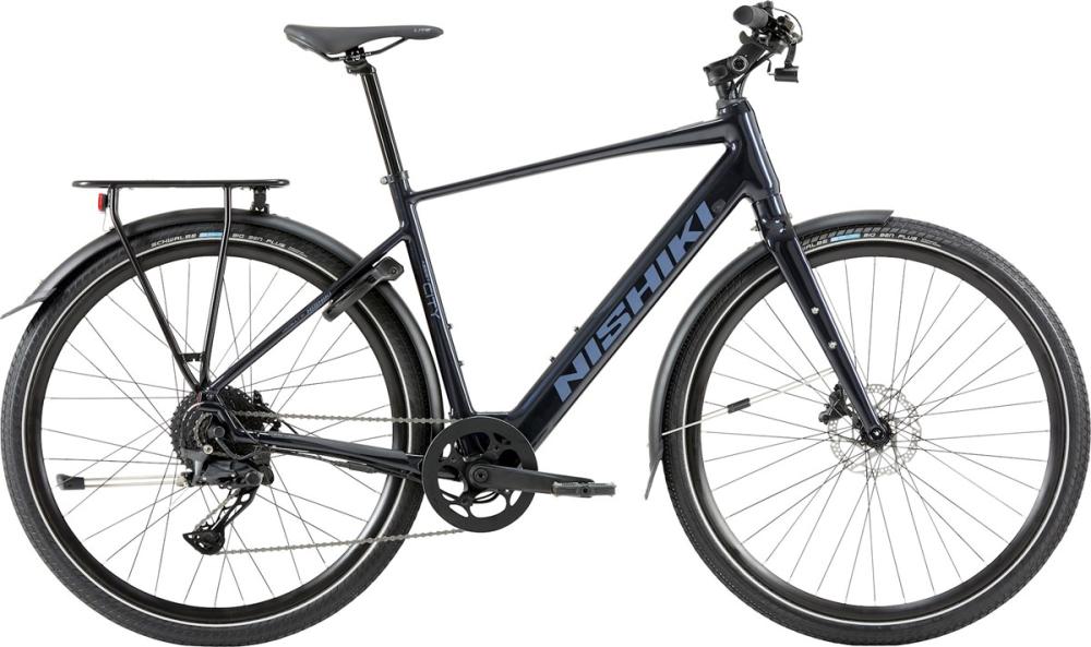 Nishiki Assist City Herr 10vxl Hematitsvart