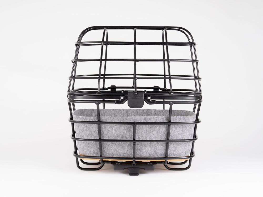 Duo Cover Atran för DUO-korg – Lock & Stoppning Svart