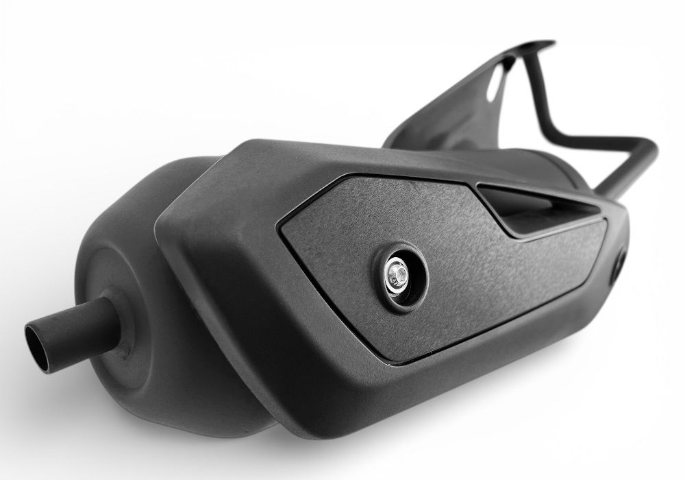 Avgassystem Tecnigas Silent Pro GY6 50cc 4T – CE-godkänt originalrör (139QMB)