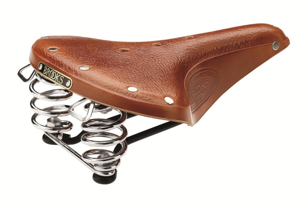 Cykelsadel Brooks B67 Herr Honey