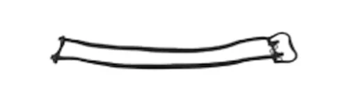 Bagagerem dubbel plastgrepp