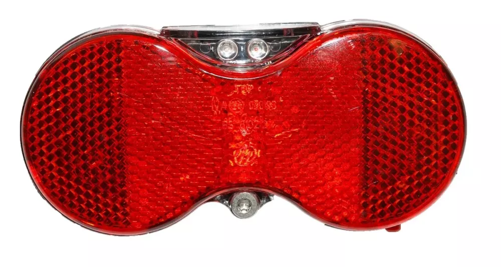 Baklampa Herrmans Led, H-Vision på/av, inkl, batteri