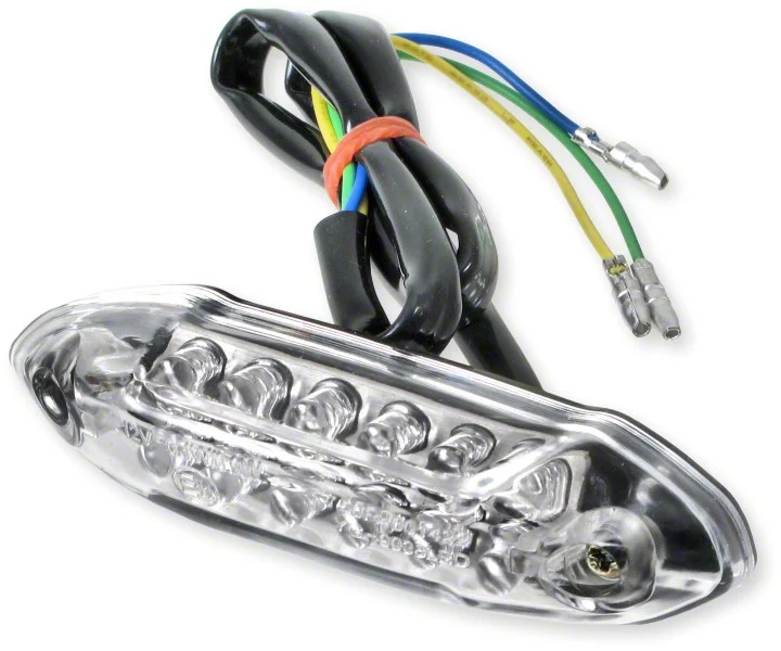 Baklampa Liten, Klart glas