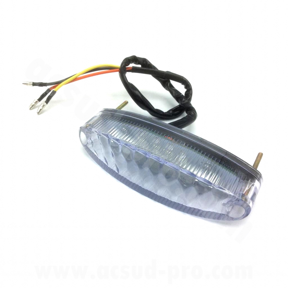 LED-baklampa med regskyltljus – universal