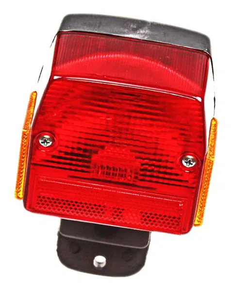 Baklykta Puch / flakmoped / MCB universal svart