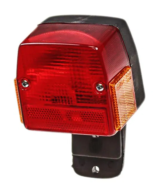 Baklykta Puch / flakmoped / MCB universal svart