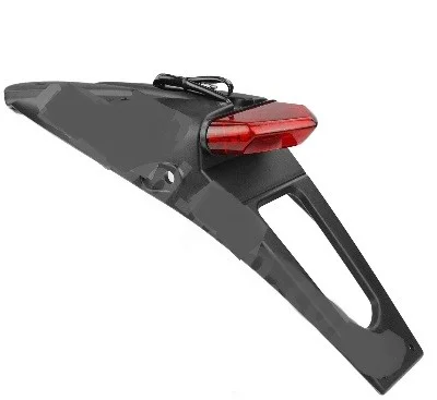 Bakskärm Universal LED Röd