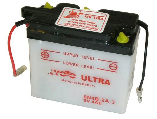 Batteri Yamaha DT50MX 6N4B-2A-3
