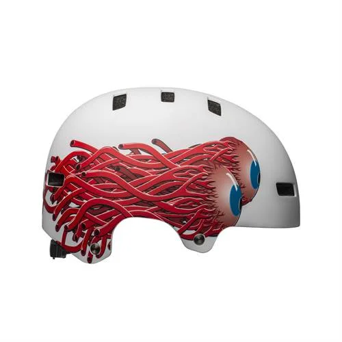 Cykelhjälm Skate Bell Local Matt Vit S