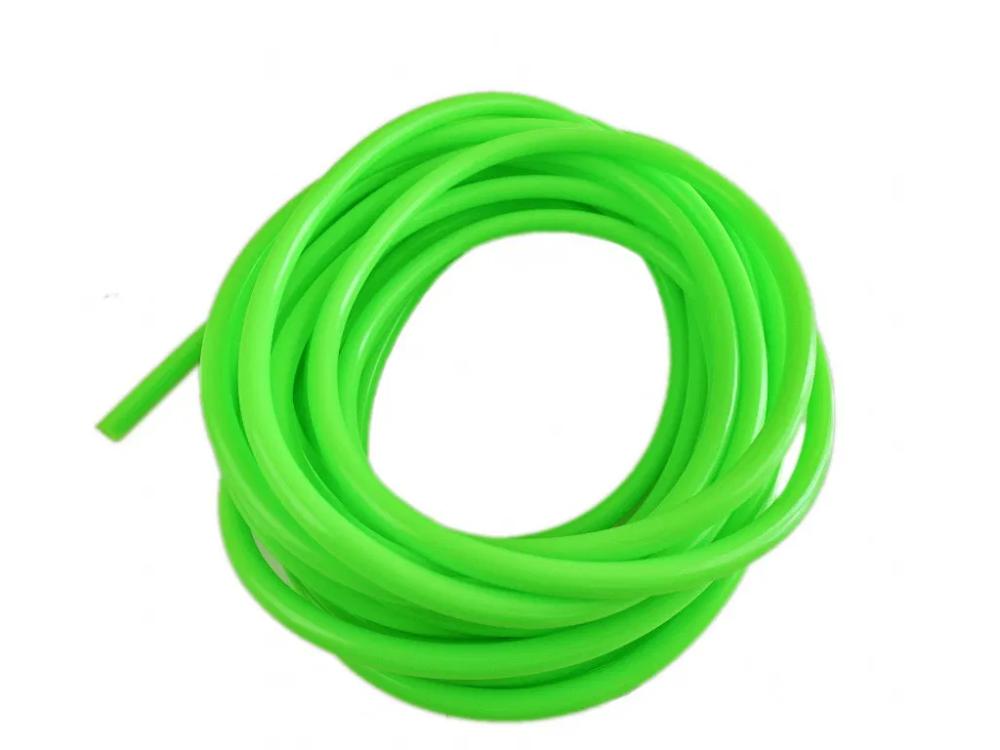 Bränsleslang 5 mm Klargrön 1 meter i förpackning