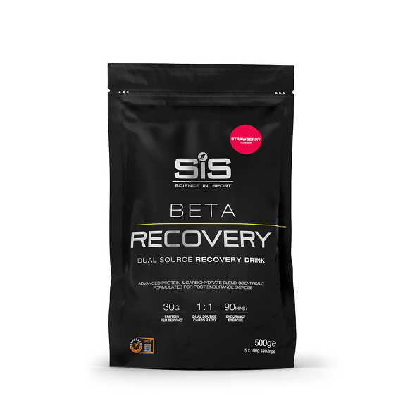 Kosttillskott SIS Beta Fuel Recovery Jordgubb 500g