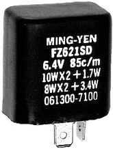 Blinkersrelä 6 volt