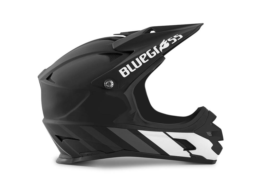 Cykelhjälm Bluegrass Intox Fullface Black/White
