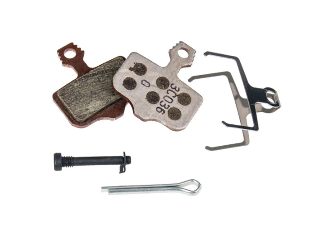 Avid bromsbelägg Elixir/DB/Level organisk aluminiumplatta