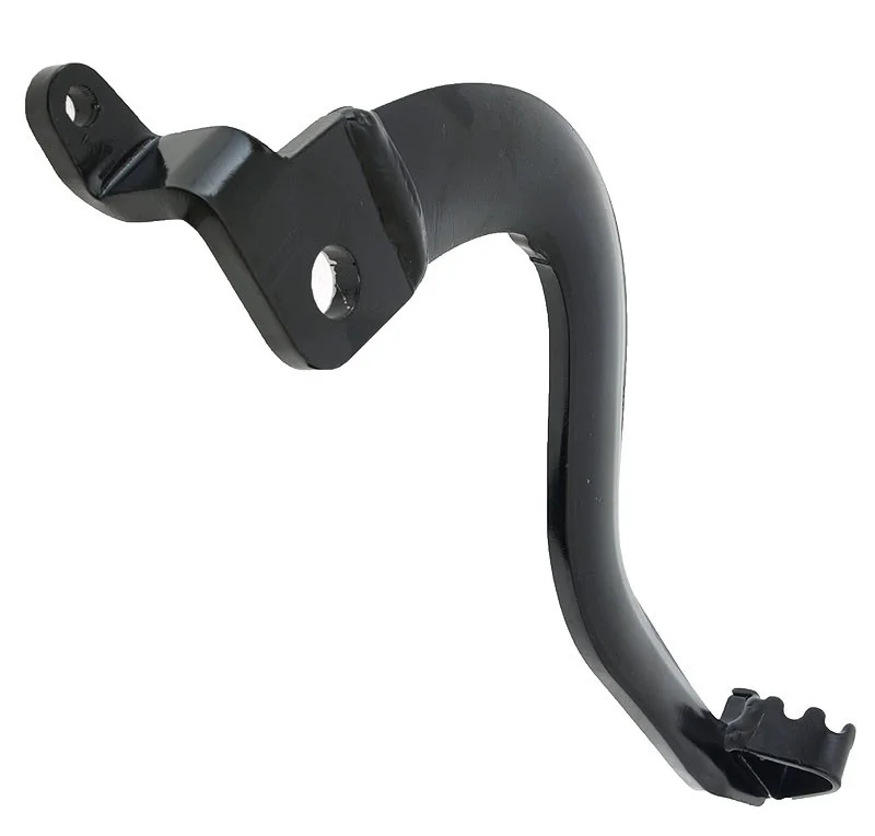 Bromspedal Rieju MRT, svartlackerad