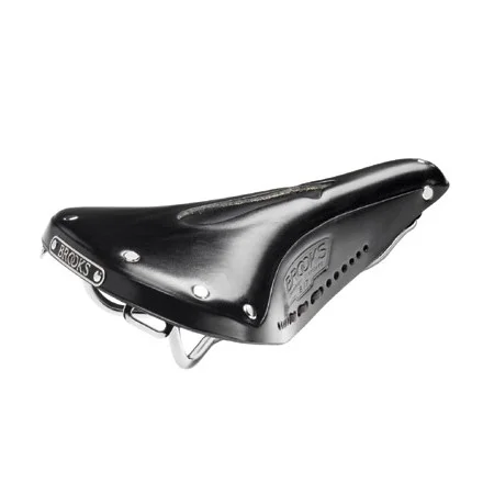 Brooks B17 Standard Krom Herr Svart