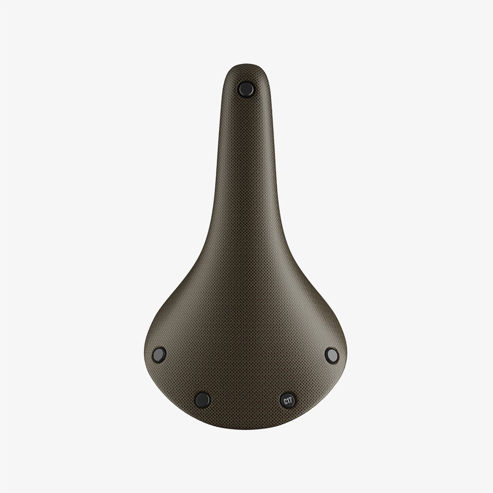 Cykelsadel Brooks Cambium C17 Mörkgrön