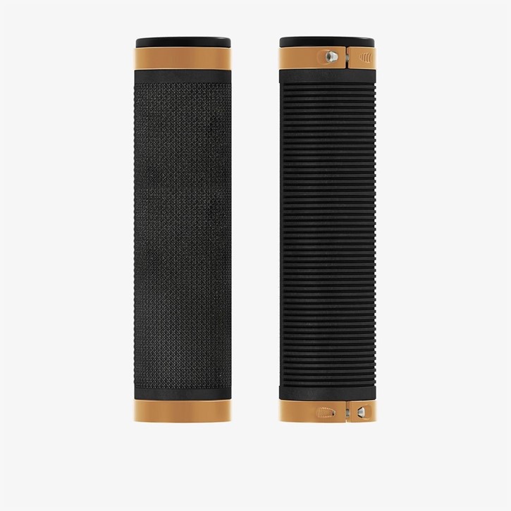 Handtag Brooks Cambium Rubber 130/130 Svart/Koppar