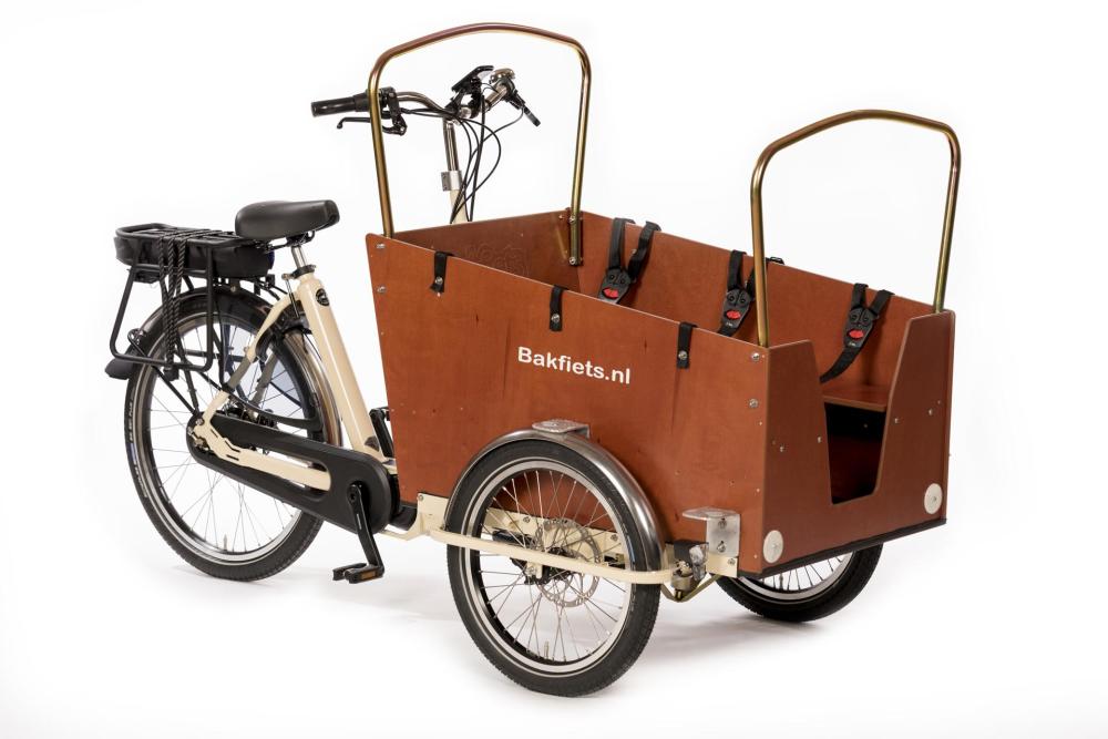 Bakfiets.nl Förskola Bred – El-lådcykel