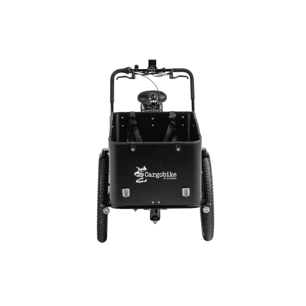 Cargobike Flex El-Lådcykel – 4 barn, 250W motor, magnesiumhjul