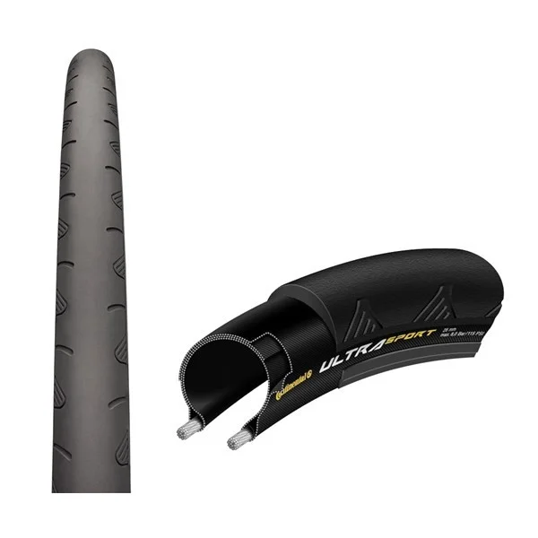 Cykeldäck 28 tum Continental Ultra Sport 25-622 mm Svart