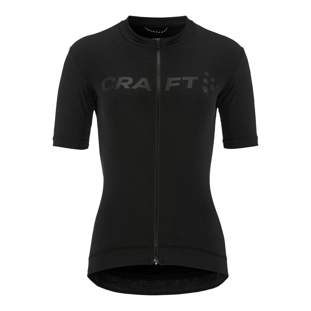 Cykeltröja Craft Endur Logo Jersey Dam Svart