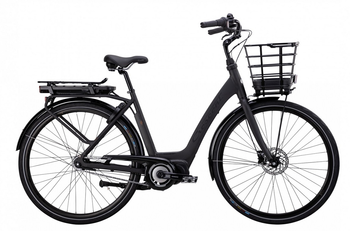 Crescent Elsa Elcykel 7-växlad Svart Shimano centermotor