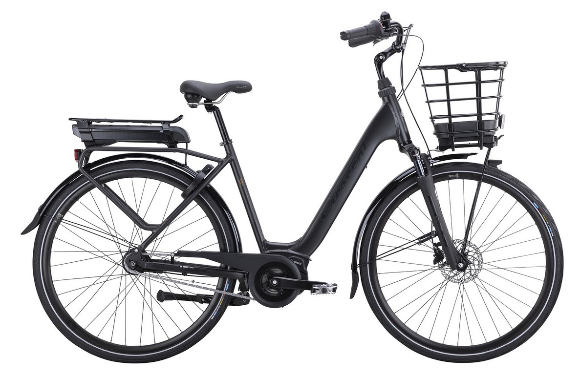 Crescent Elvira Elcykel 7-växlad Svart Bosch centermotor