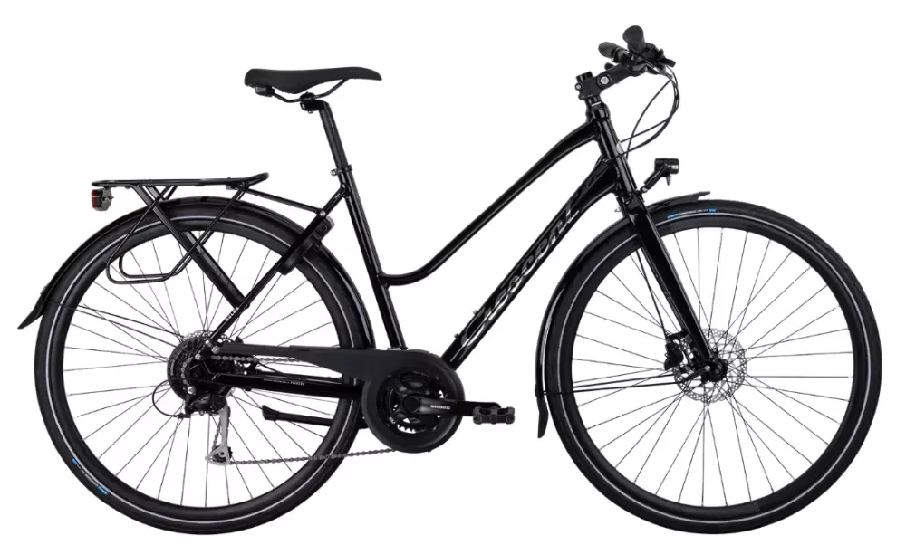 Crescent Holma 16 växlad 51 cm Svart Cityhybrid