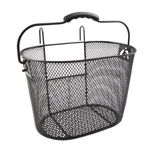 Cykelkorg fram för styre, svart