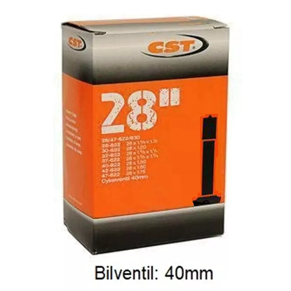 Cykelslang CST 28 tum 28/47-622/630 Bilventil