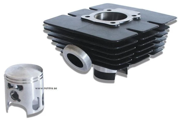 Cylinder Yamaha DT50MX, 50cc,  5,5 HK