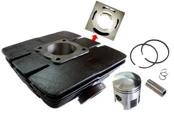 Cylinder Yamaha DT50MX 60 CC, 43 mm